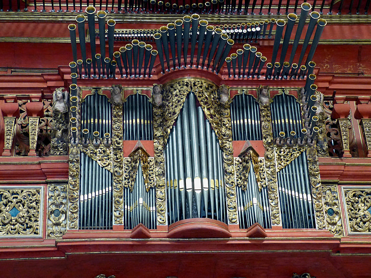 organ, musical instrument, music, church, instrument, sound, keyboard instrument