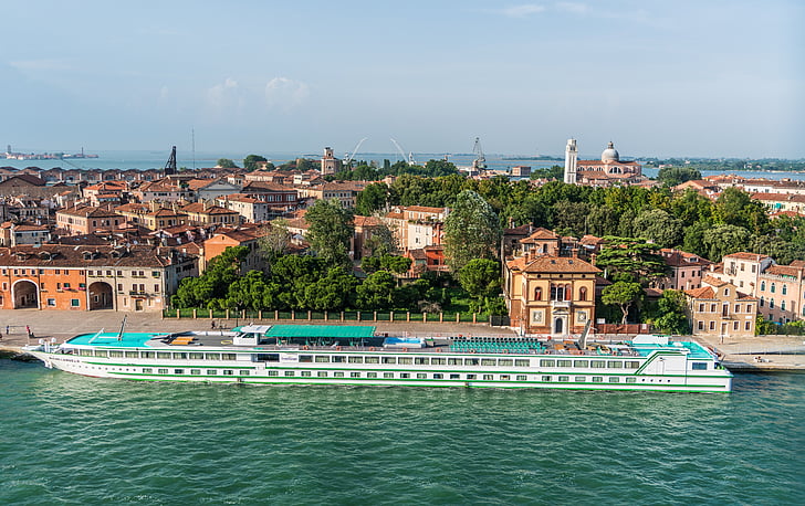 Venedig, krydstogt, Middelhavet, River cruise båd, arkitektur, Italien, rejse