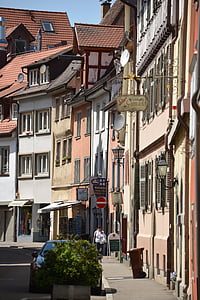 Überlingen, Lago de Constança, cidade velha, céu, paisagem, ensolarado, azul