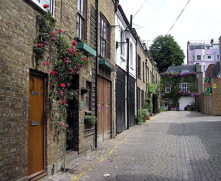 great, britain, england, town, alley, old town, passage