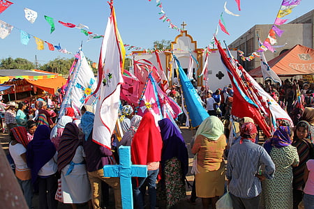 tradition, kultur, Festival, Celebration, Trefaldighetskyrkan, resor, Mexico