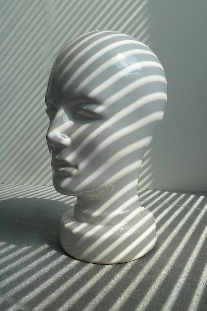 shadow, pattern, head