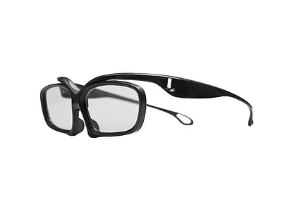 briller, film, plast, solid, polarisering, 3D-briller, briller