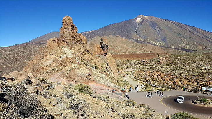 Tenerife, teiden, Kanariansaaret, Luonto, Teiden kansallispuisto, tulivuori, El Teidelle
