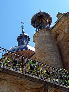 klokkentoren, gebouw, stenen, Spanje