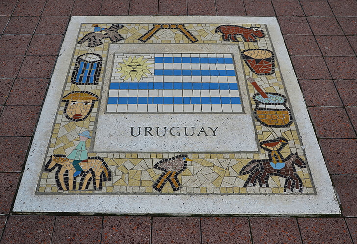 Uruguay, ekip amblemi, Ragbi, Futbol, simge, amblem, bayrak