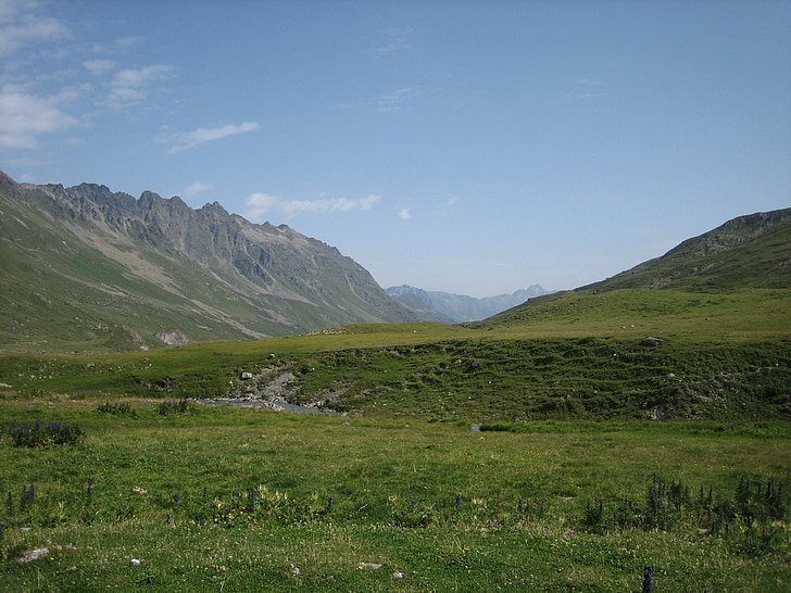 Alpine, montañas, paisaje, naturaleza, Austria