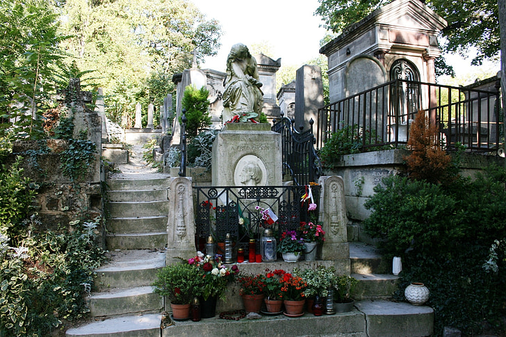 chopin, tomb, cemetery, pere lachaise, paris