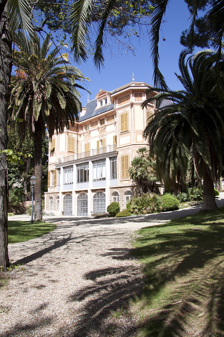 Villa nobel, Sanremo, son ikametgah, Alfred nobel, Neo Gotik, koloni tarzı, orientalisierend