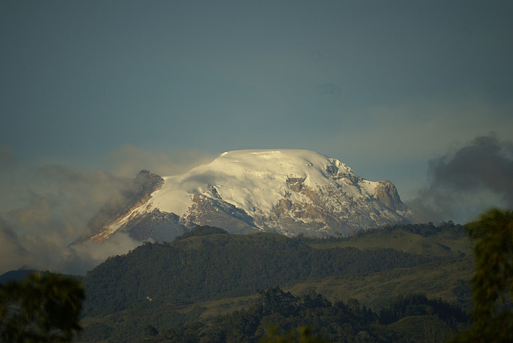 τοπία, φύση, Αρμενία, Quindio, βουνό, χιόνι, κορυφή βουνού