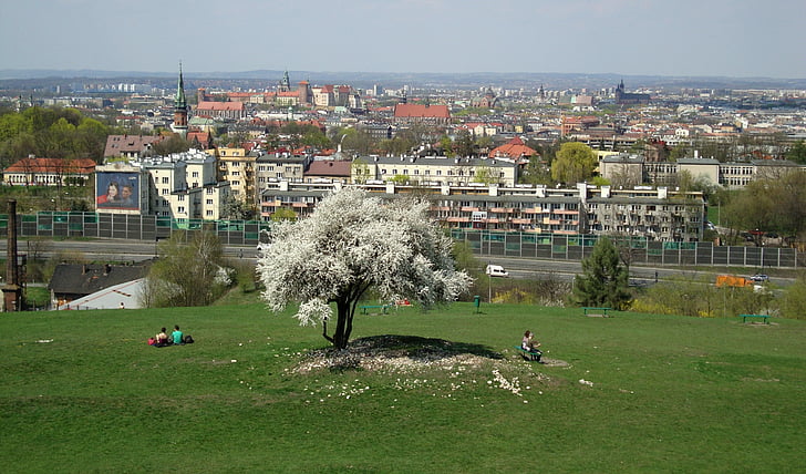 Krakov, Polonya, mimari, anıt, manzara, Görünüm, tarihi