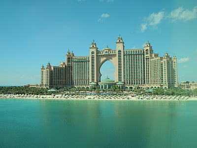 Dubajus, Jungtiniai Arabų Emyratai, Emyratai, emyratas, dykuma, Atlantis, Viešbutis