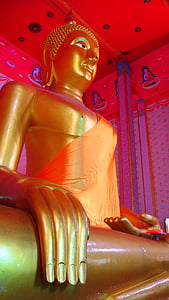 pastor grønne, Thailand tempel, mål, religion, Thailand, gull, buddhisme