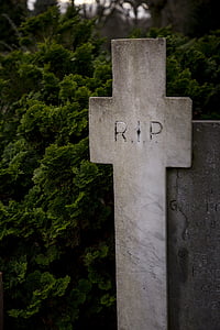 mộ, nghĩa trang, Rip, Tombstone, d, cái chết, phần còn lại trong hòa bình