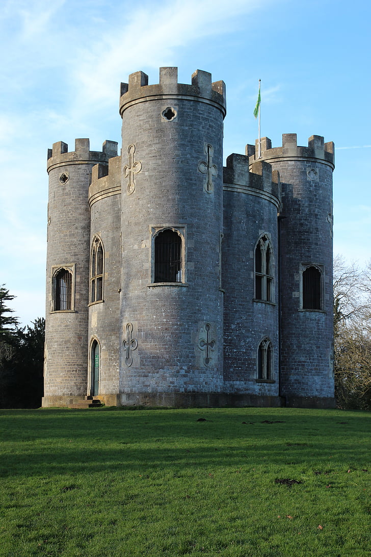 Château, nature, médiévale, Ecosse, UK, fort, l’Angleterre
