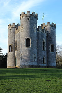 Castell, natura, medieval, Escòcia, Regne Unit, fort, Anglaterra