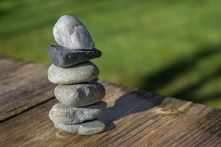 kivet, kiviä, Luonto, Puutarha, sisustus, tasapaino, luonnollinen