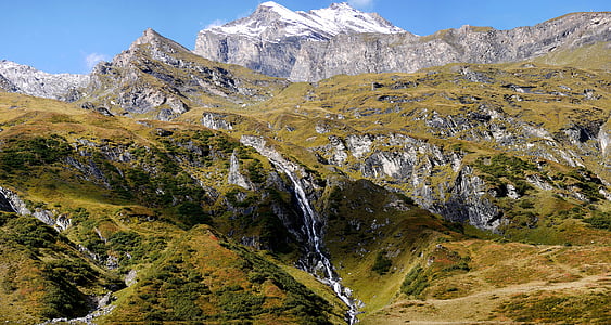 mountain, lake, austria, salzburg, landscape, autumn mood, nature