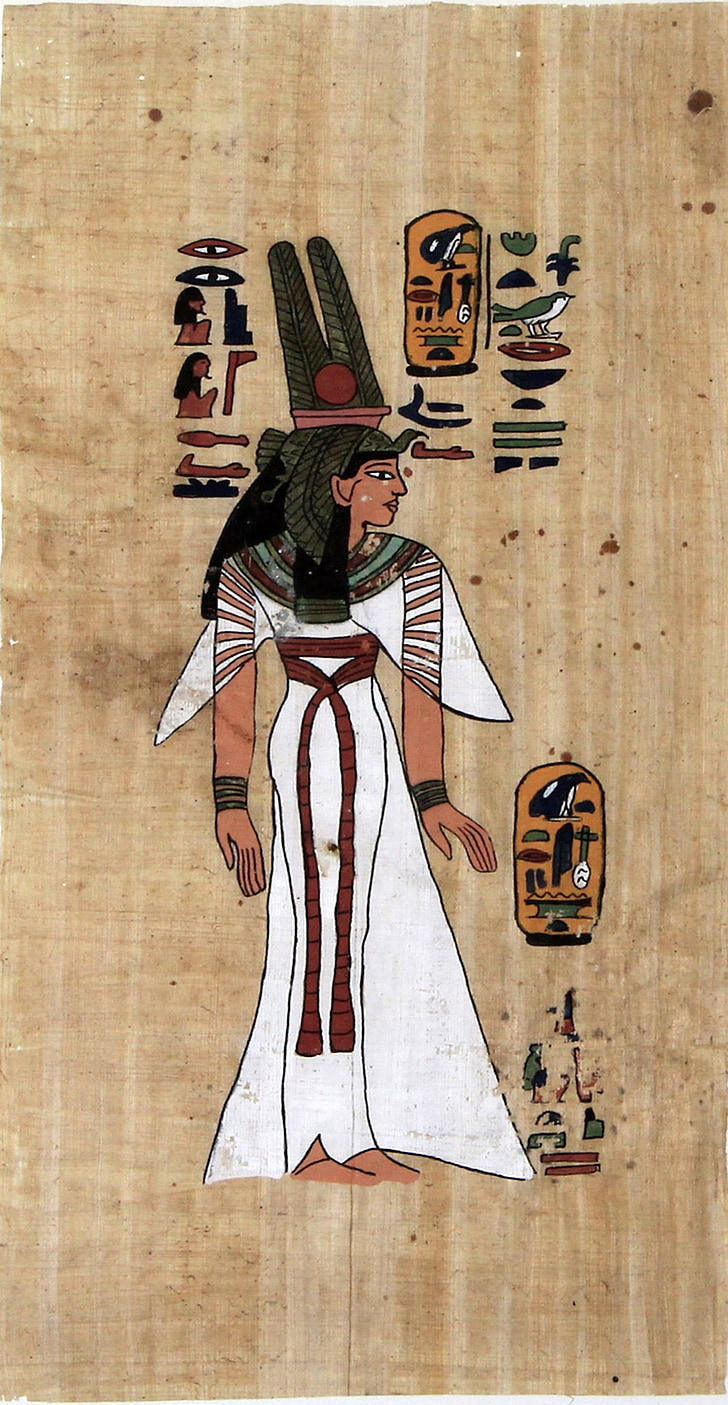 papirus, faraonice, vechi, hieroglifele, Egiptul antic, egiptean, document