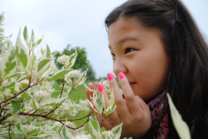 girl, nature, landscape, person