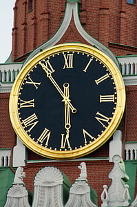 차 임, 크렘린, 시계, 모스크바