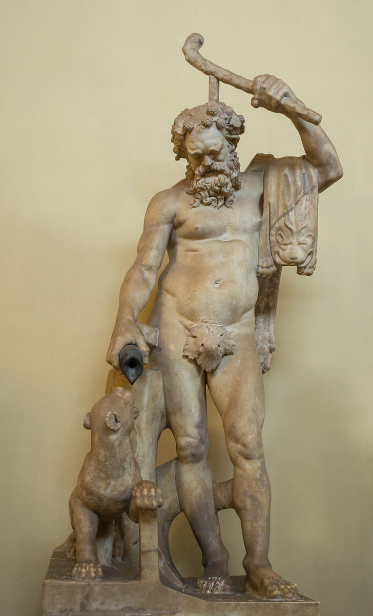 skulptūra, Vatikanas, muziejus, Roma, Italija, statula