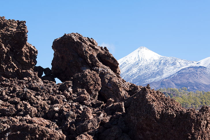 Teide, vulkanen, fjell, toppmøtet, Pico del teide, teyde, nasjonalpark
