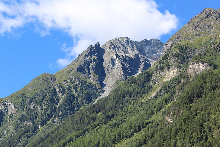 Ötztal, Tyrolen, Mountain, landskap