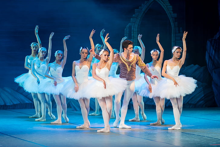 ballet, swan lake, ballerina, dance, swan, elegance, lake
