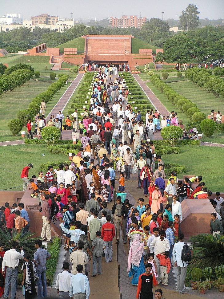 Hindistan, Delhi, Bahai Tapınağı, Lotus temple, Yeni delhi, anıt, at yarışı izle
