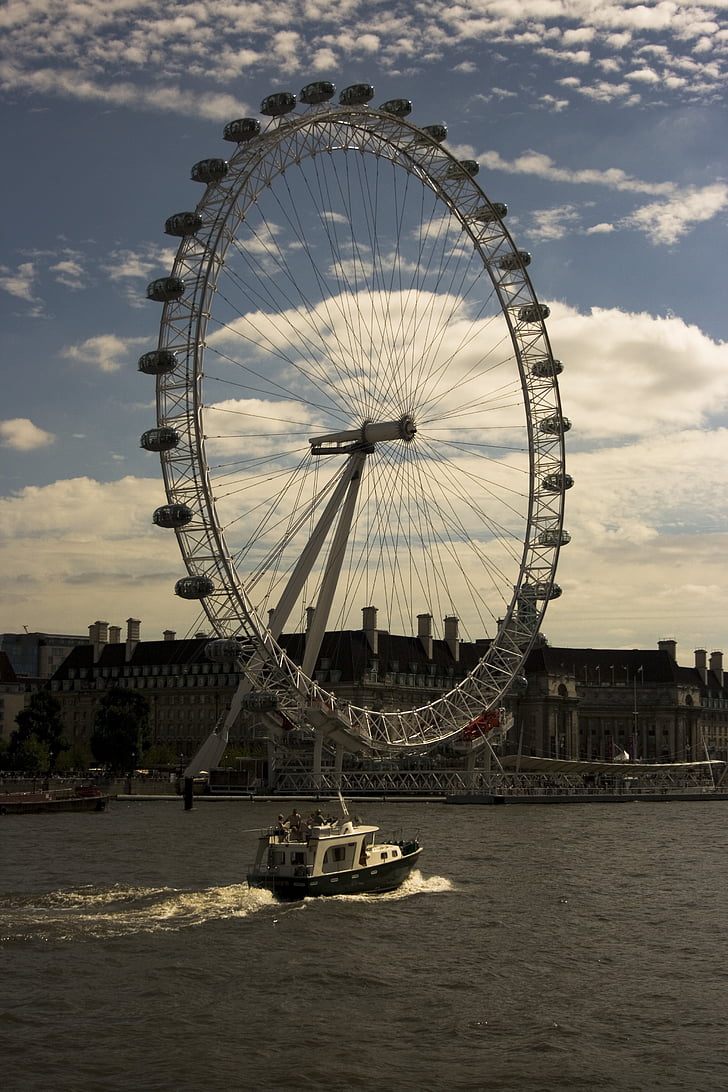 œil de Londres, Thames, Ferris