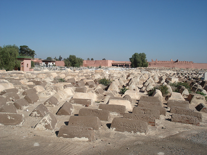 židovsko pokopališče, Marrakech, Maroko