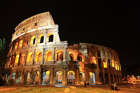 Kolosej, Italija, Roman, stare ruševine, Zgodovina, Destinacije, turizem