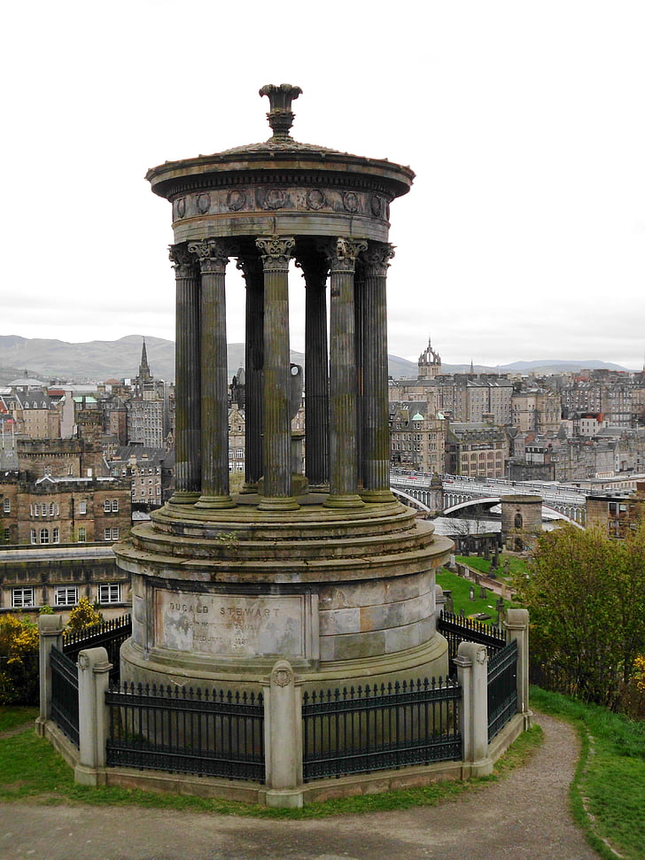 Calton hill, Edinburgh, histórico