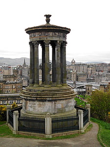 Calton hill, Edinburgh, historiske