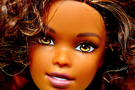 Barbie, dukke, hodet, jenter leker, leker, barn, kvinner