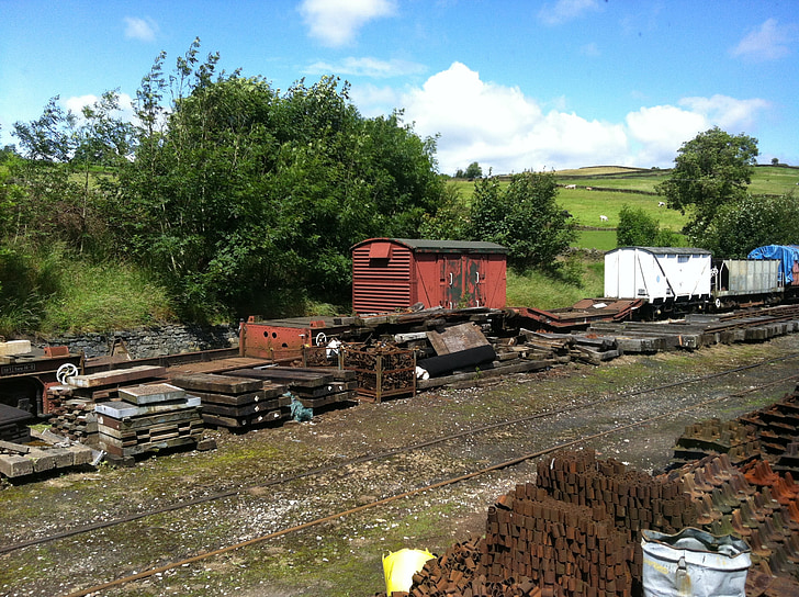 tracks, rails, disused, england, north, rail tracks, old