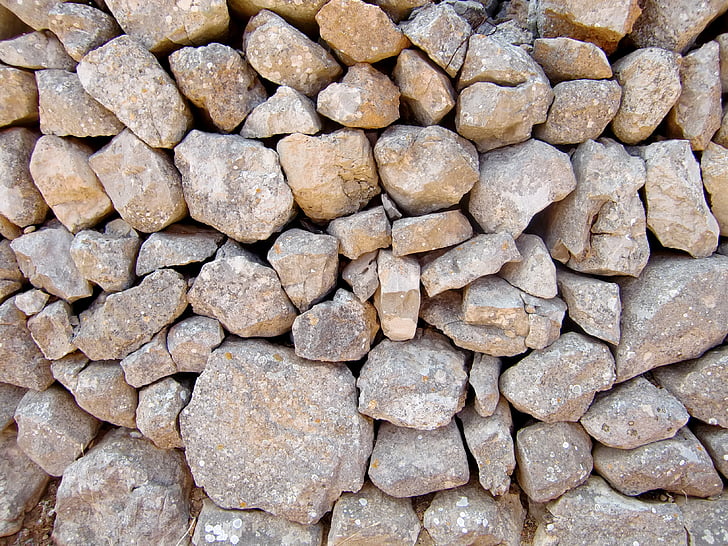 mur, pierres pour murets, pierres naturelles, Boulder, structure, pierres, fixation