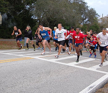 Deltona, láska srdce, Americká kardiologická asociace, 5k, maraton, sportovní, běh