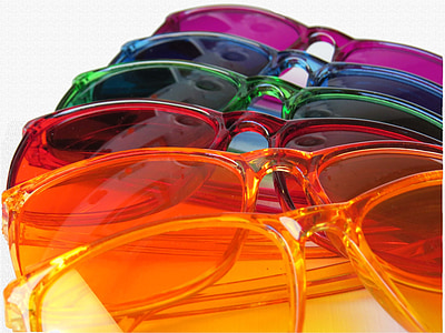 vidros coloridos, óculos, Cinesiologia, curar, cura com cores, Cor, teoria da cor