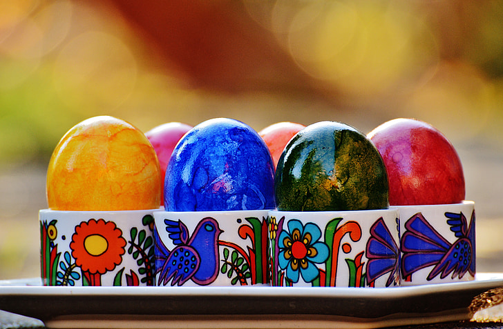 Uskrs, uskrsna jaja, šarene, Sretan Uskrs, jaje, boje, boja