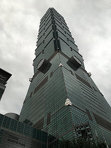 Taiwan, Schauen Sie oben, Gebäude 101