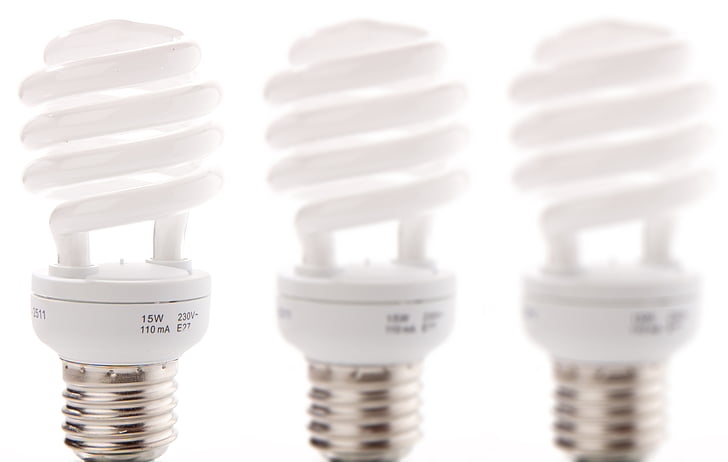 sparlampe, energie, lămpi fluorescente compacte, şurub, lumina, economisi energie electrică, lampa