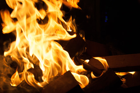 fire, bonfire, camping, tue, fire - Natural Phenomenon, flame, heat - Temperature