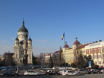 Cluj-Napoca, Rumænien, Transsylvanien, kirke, Cathedral, City, bygninger