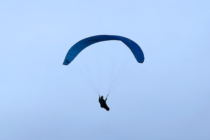 paragliders, scherm, Wind, concepten, lucht, Himmel