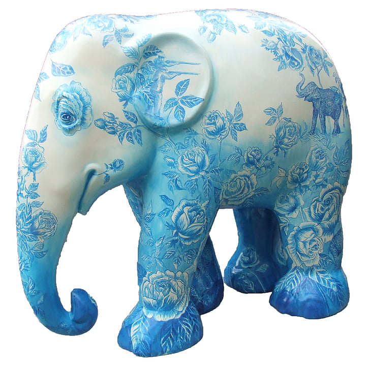 Elephant Parade trier, Elefant, Kunst