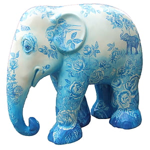 slon parada trier, slon, umjetnost