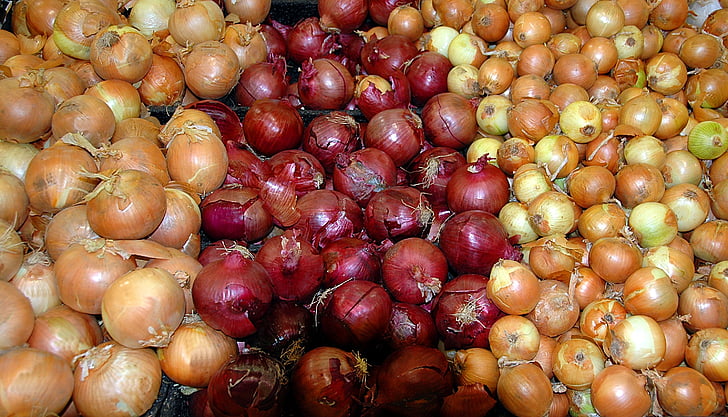onions, background, market, vendor, outdoor market, farmer, agriculture