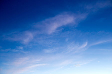 sininen hetki, pilvet, Luonto, taivas, tähteä, sininen, Kauneus luonto